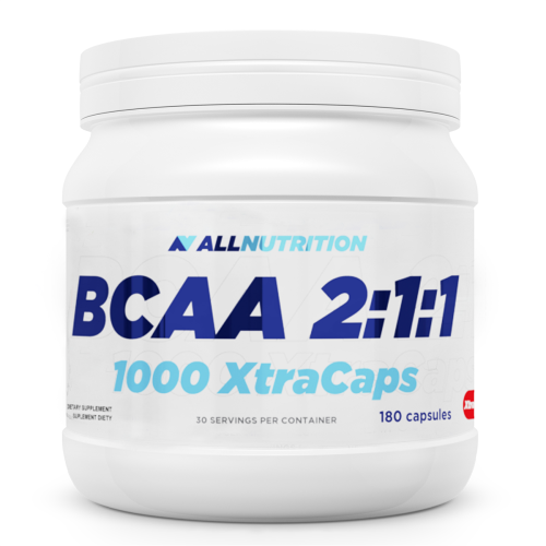 All Nutrition BCAA 2:1:1 1000 XtraCaps, 180 Capsules
